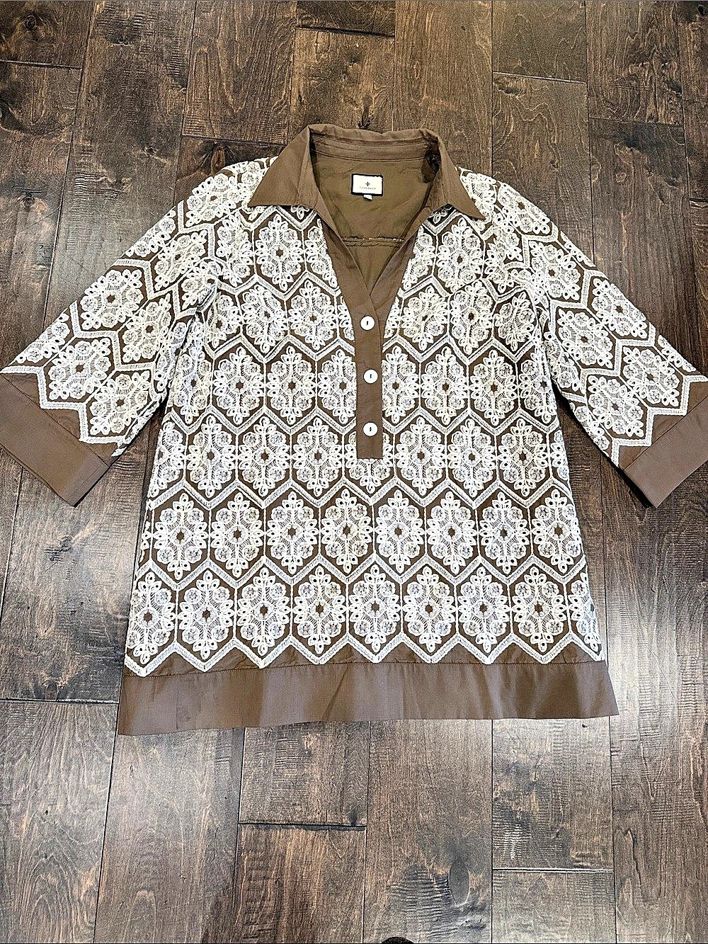 Tuckernuck Embroidered dress